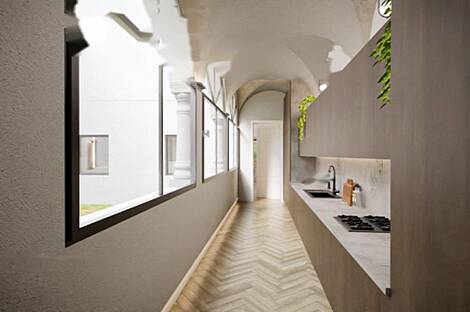 Квартира из четырех комнат в Старой Любляне: 13