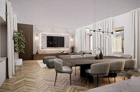 Квартира из четырех комнат в Старой Любляне: 14