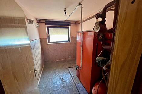 Кот на террасе дома.: 4