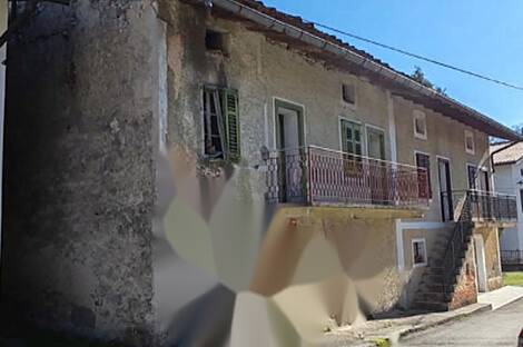 Здание с террасой в Гргаре: 1