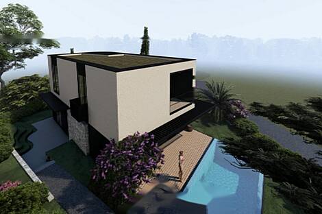 Дом на две семьи, Новый Копер, Бошамарин: 14