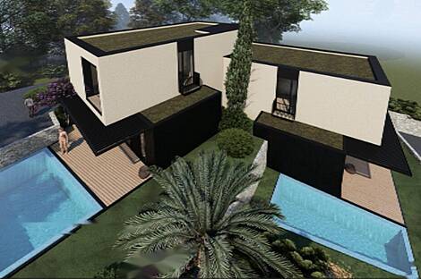 Дом на две семьи, Новый Копер, Бошамарин: 15