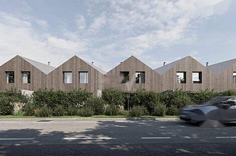 Дом с открытой площадкой у озера: 5