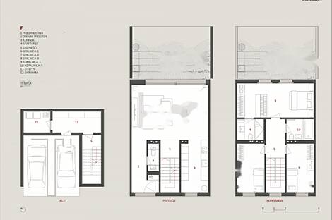 Дом с открытой площадкой у озера: 13