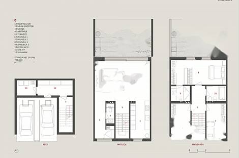Дом у озера с террасой: 13