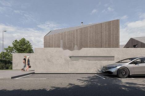 Резиденция на Озёрной: дом с террасой: 7