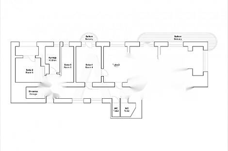 Дом с пятью и более комнатами в центре.: 8