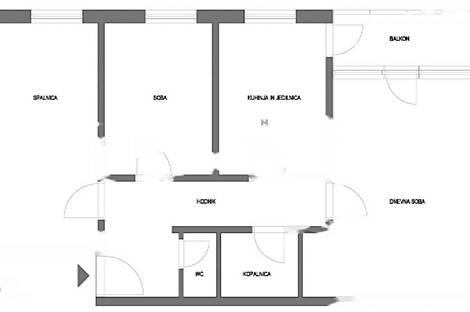 Трехкомнатная квартира, Шишка: 2