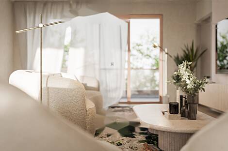 Трёхкомнатная квартира в районе Бежиград.: 10