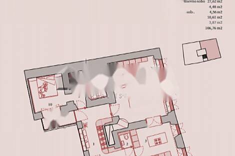 Четырехкомнатная квартира в центре Любляны: 12