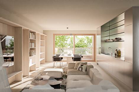 Трехкомнатная квартира в районе Новая Бежиград: 5