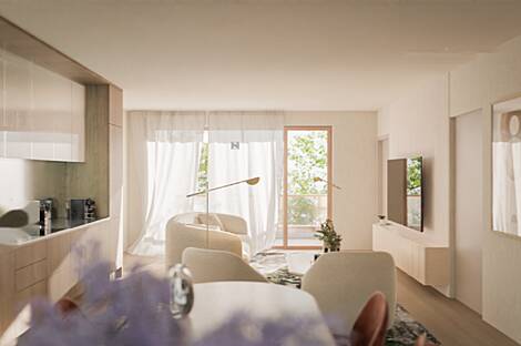 Трехкомнатная квартира в районе Новая Бежиград: 7