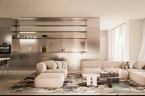 Квартира с двумя комнатами в районе Безиград: 4