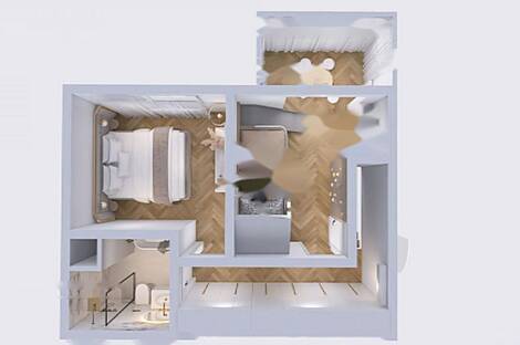 Квартира с тремя комнатами в Зупанчичевой Яме: 24