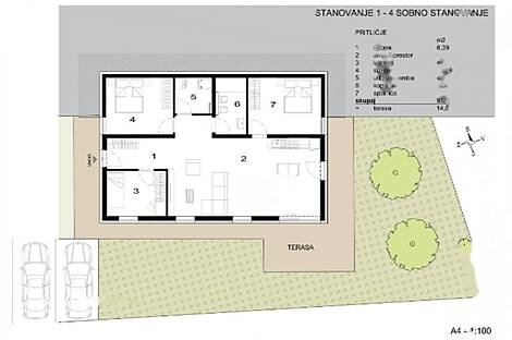 Квартира с четырьмя комнатами в поселке Новые Сечовля.: 24