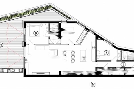 Четырехкомнатная квартира в Портороже: 10