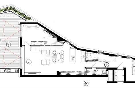 Квартира с тремя комнатами у побережья: 10