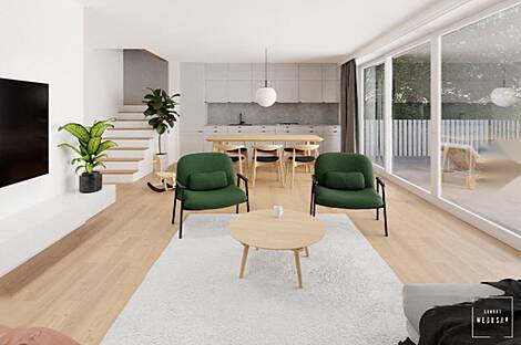 Дом с террасой Ново Любляна Вич: 1