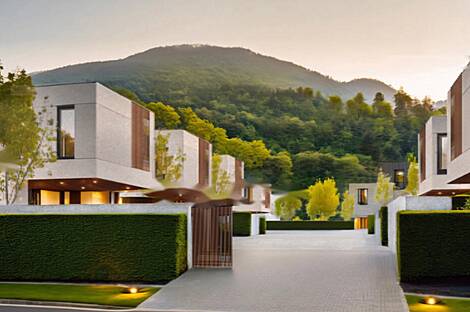 Дом с террасой в районе Ново Шмартно под Шмарно Горо в Любляне.: 3