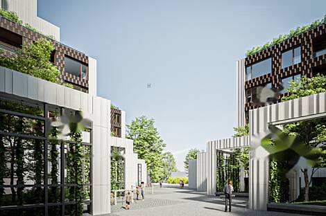 Торговое здание в районе Бежиград: 2