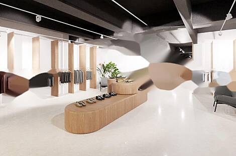 Центр коммерческого помещения: 2