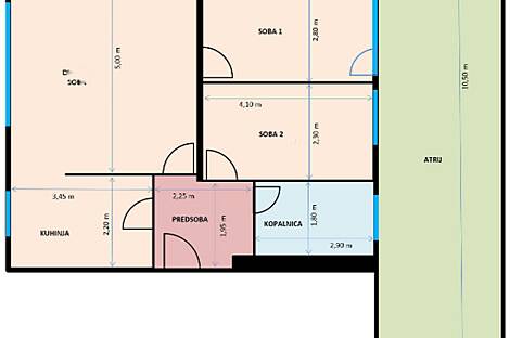 Трехкомнатная квартира, Шишка.: 11