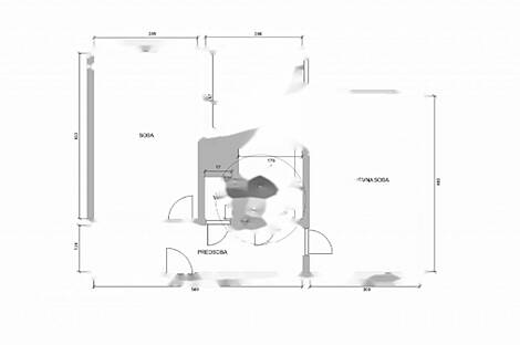 Двухкомнатное жилье в Шишке: 4