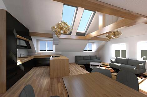 4-5-комнатная квартира, Центр: 4