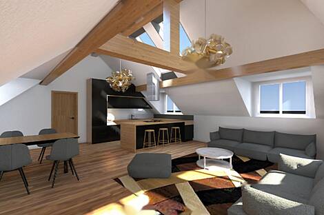 4-5-комнатная квартира, Центр: 5