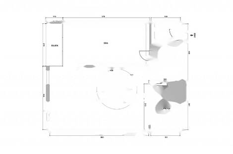 Квартира с двумя комнатами в центральной части города: 1