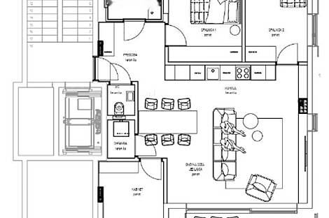 Изола: квартира с пятью комнатами: 1