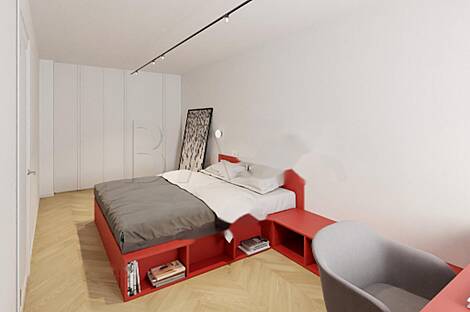 Двухкомнатная квартира в центральном районе: 12