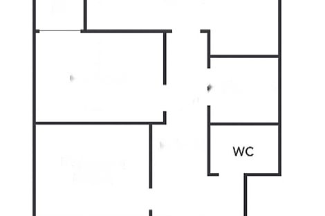 Трёхкомнатная квартира в Шишке: 1
