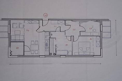 Квартира с 2,5 комнатами в центре Новых Поянов.: 23