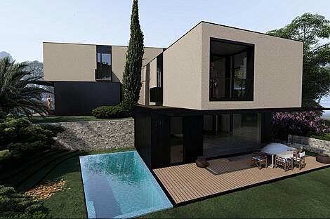 Дом Бошмарин A на две квартиры: 6