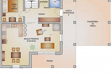 Дом с террасой в Хорватии: 24