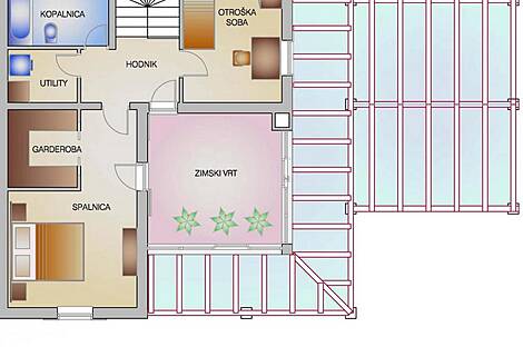 Дом с террасой в Хорватии: 25