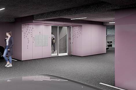 Однокомнатная квартира в районе Новая Любляна Вич: 11