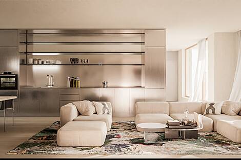 Трёхкомнатная квартира в Бежиграде: 4