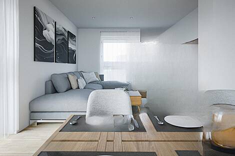 Квартира с четырьмя комнатами в районе Бежиград: 27