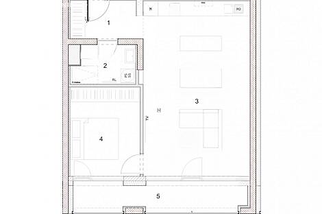 Двухкомнатная квартира, Бежиград: 7