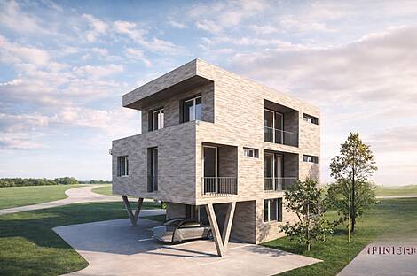 Дом, 4 комнаты, Новый Подутик: 1