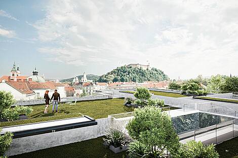 Центр: квартира с двумя комнатами: 3