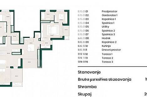 Четырёхкомнатная квартира в Новой Шишке: 2
