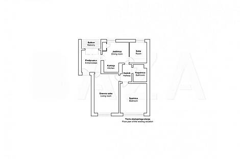 Квартира, 2,5 комнаты, Новая Любляна, район Шишка.: 11