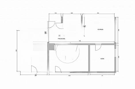 Трёхкомнатная квартира в Бежиграде: 2