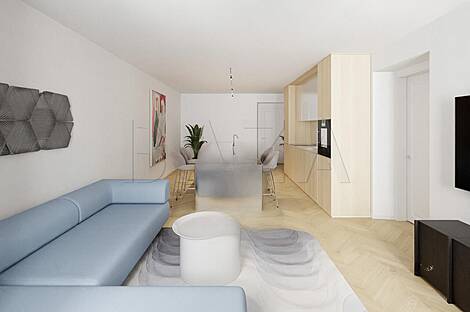 2-комнатная квартира в центре Любляны: 9