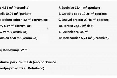 3-комнатная квартира, Станежиче: 21
