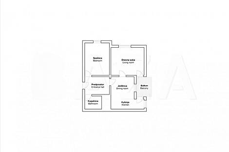 Квартира из двух комнат в Шентвид: 7