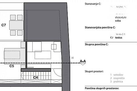 Квартира с тремя комнатами в Копере: 14